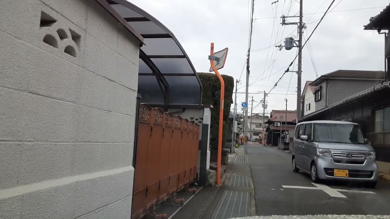 2026年2月12日　イオン土山店からの帰路