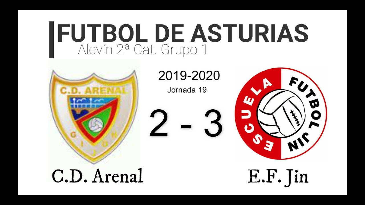 C.D. Arenal 2 - 3 E.F. Jin de 2ª Alevín-Grupo 1 (2019-2020)
