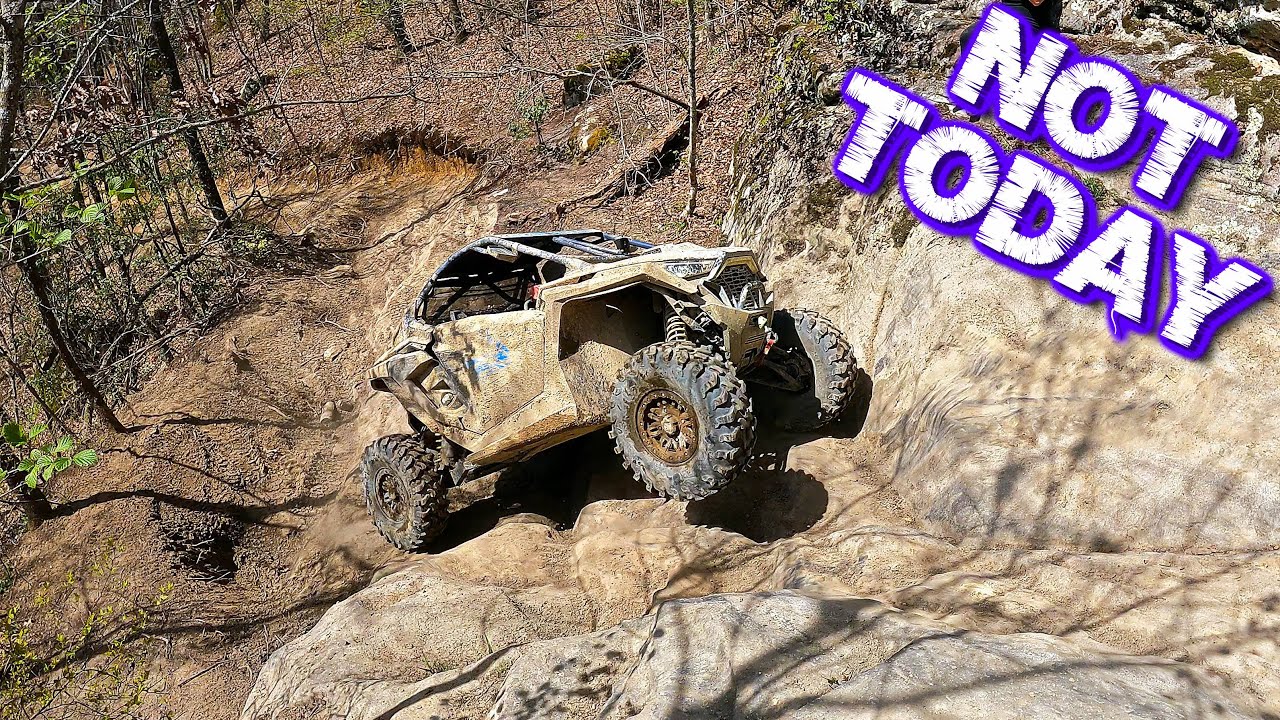 Going down V Rock In Tackett creek & Failed Attempt Going Up + Part Of The Top Of Ridge Trail