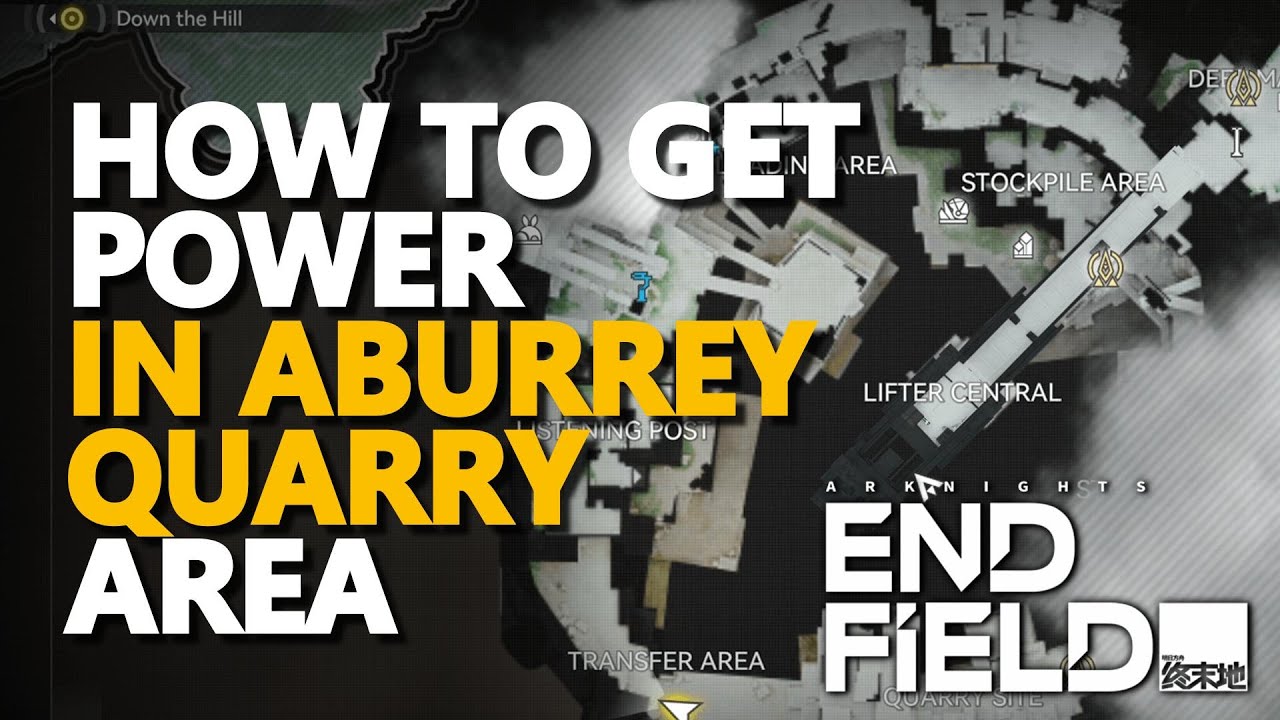 How to get Power in Aburrey Quarry Arknights Endfield