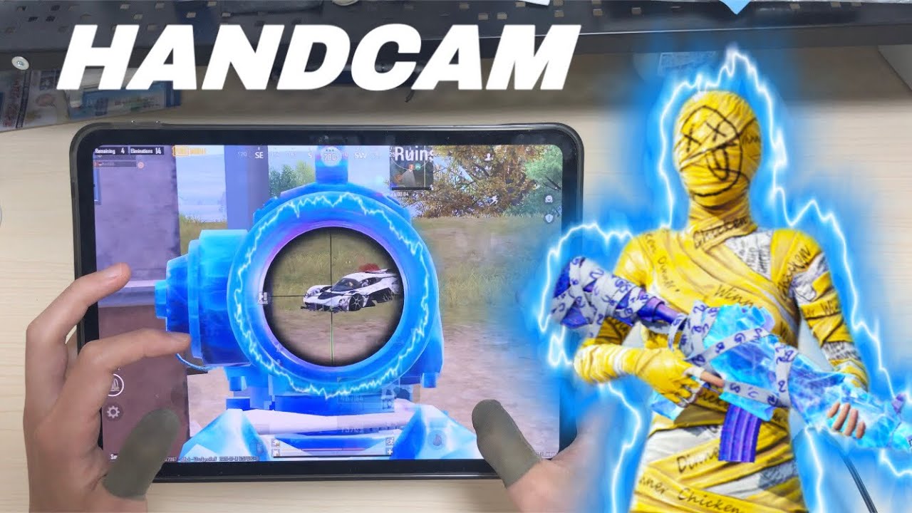 Ultimate HANDCAM🔥ideal clutch with PUBGMOBILE | Best 5Finger Sensitivity & Control Layout⚙️