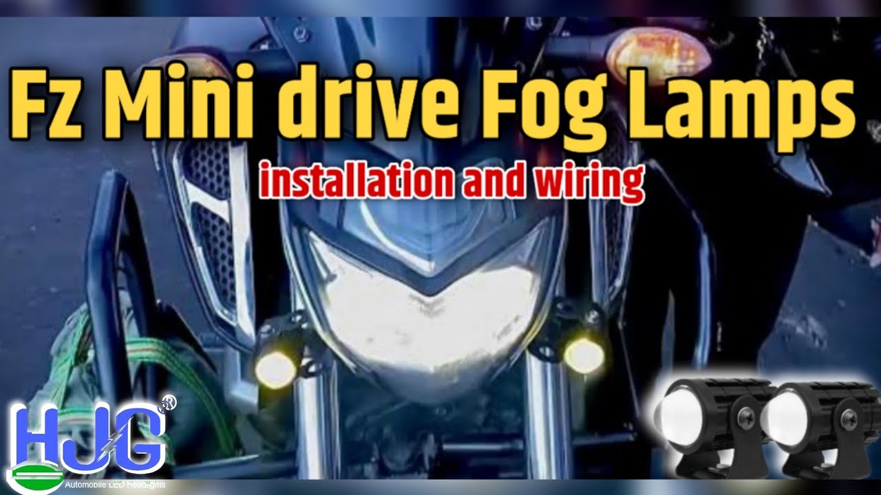 FZ Fog Lamp Installation | Fz Headlight Modification | Fz Modified |  Bright Led headlight for Fz