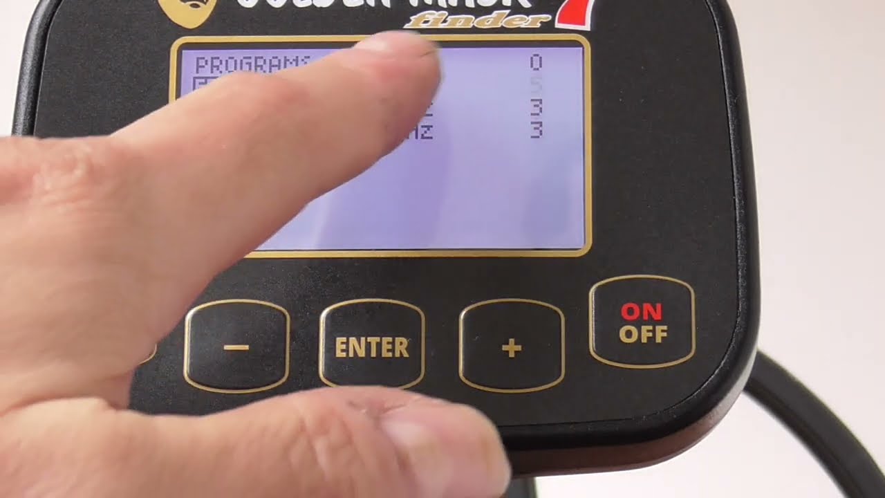 VIDEOMANUALE GOLDENMASK GM7 COME SI USA COME SI PROGRAMMA IL METAL DETECTOR PER ORO MONETE MILITARIA