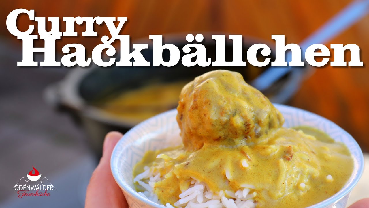 Susi und Strolch würden sie lieben - Curry Hackbällchen aus dem Dutch Oven