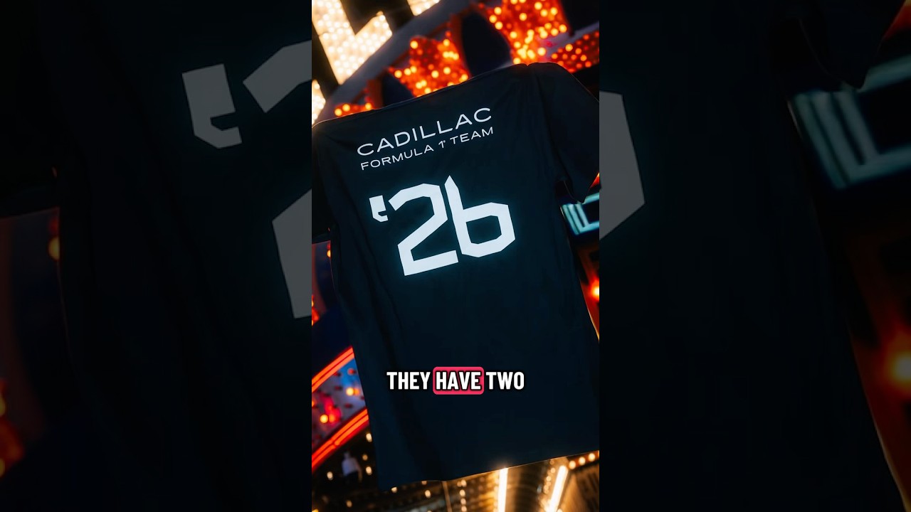 Cadillac F1 merch drop + F1 Academy Finale