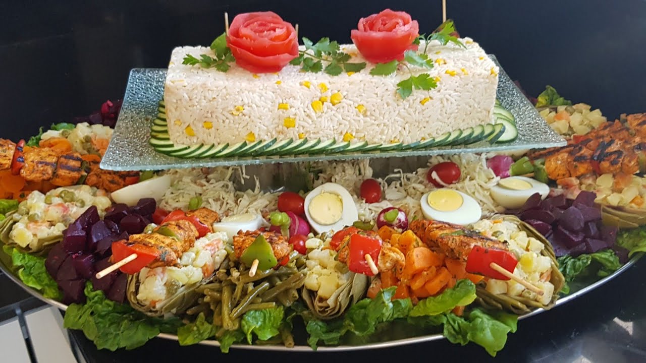 سلطة راقية للضيوف بجميع التفاصيل لنجاحها شلادة الجردة/سلطة مغربية/مقبلات/سلطات 👌🥰