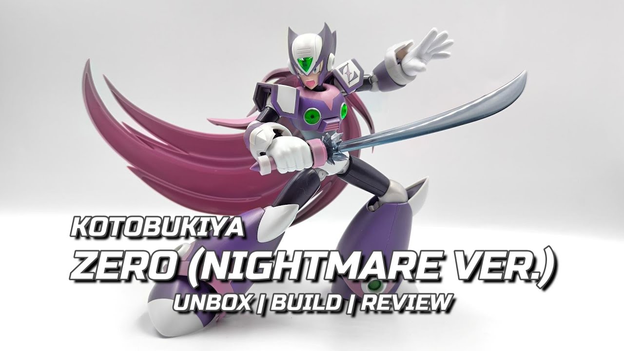 [REVIEW] KOTOBUKIYA - MEGAMAN X - ZERO (NIGHTMARE VER.)