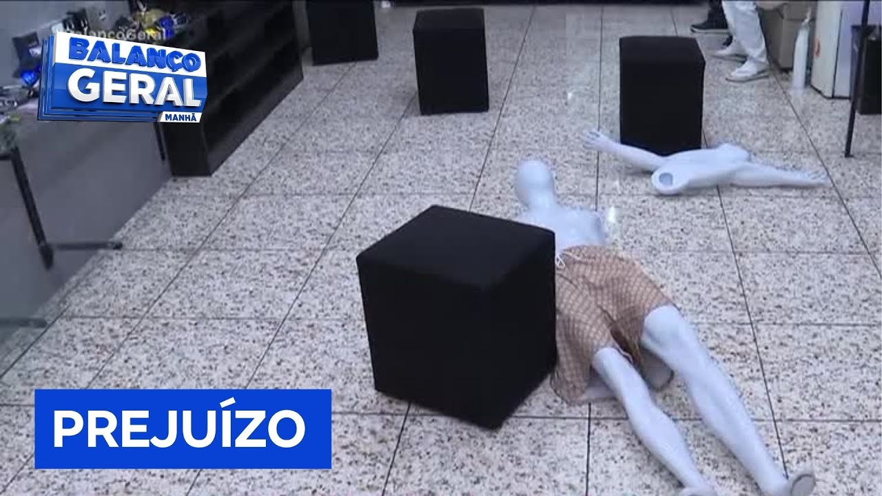 Comerciante tem loja roubada e fica sem estoque na melhor época para vendas
