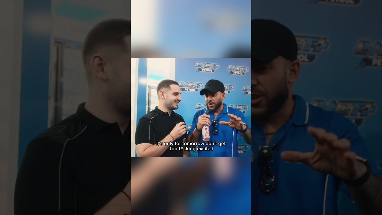 Interviewing @adrian_portelli at his @lmctplus petrol station grand opening! 🎊