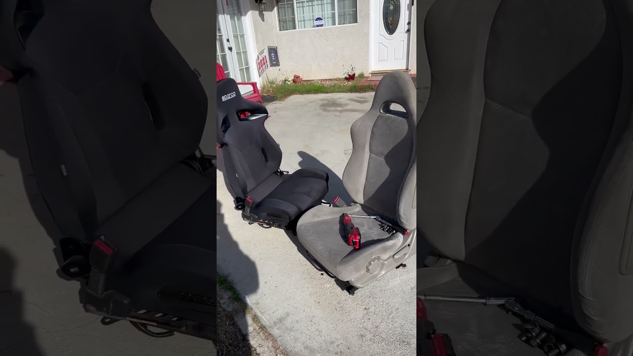 Sparco Seat.                                                      #cars #acurarsx #honda