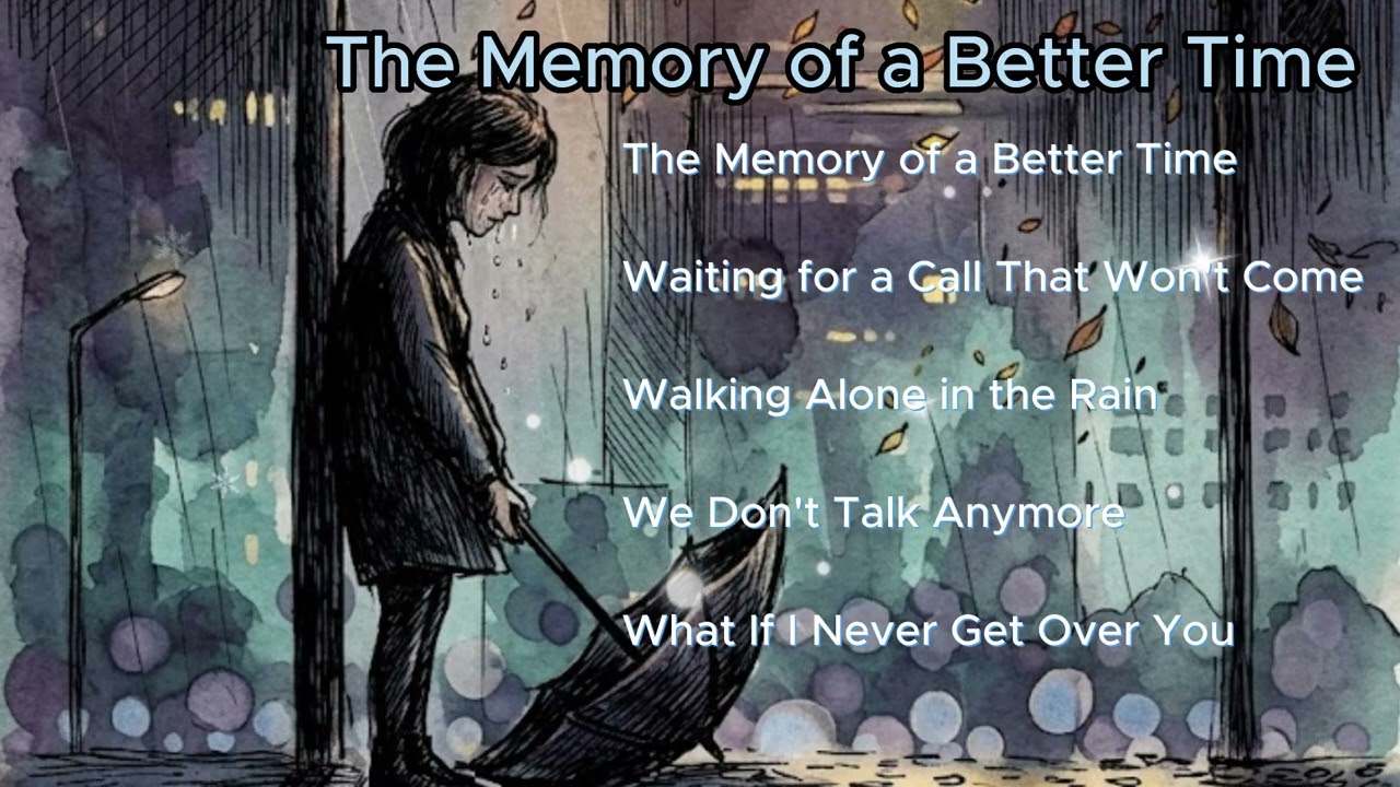 a heart that no one can fix ~ broken sad playlist to run away from reality