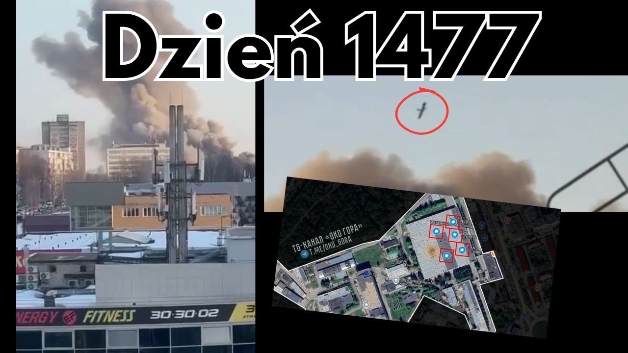 Spektakularny ukraiński atak na fabrykę. Dzień 1477