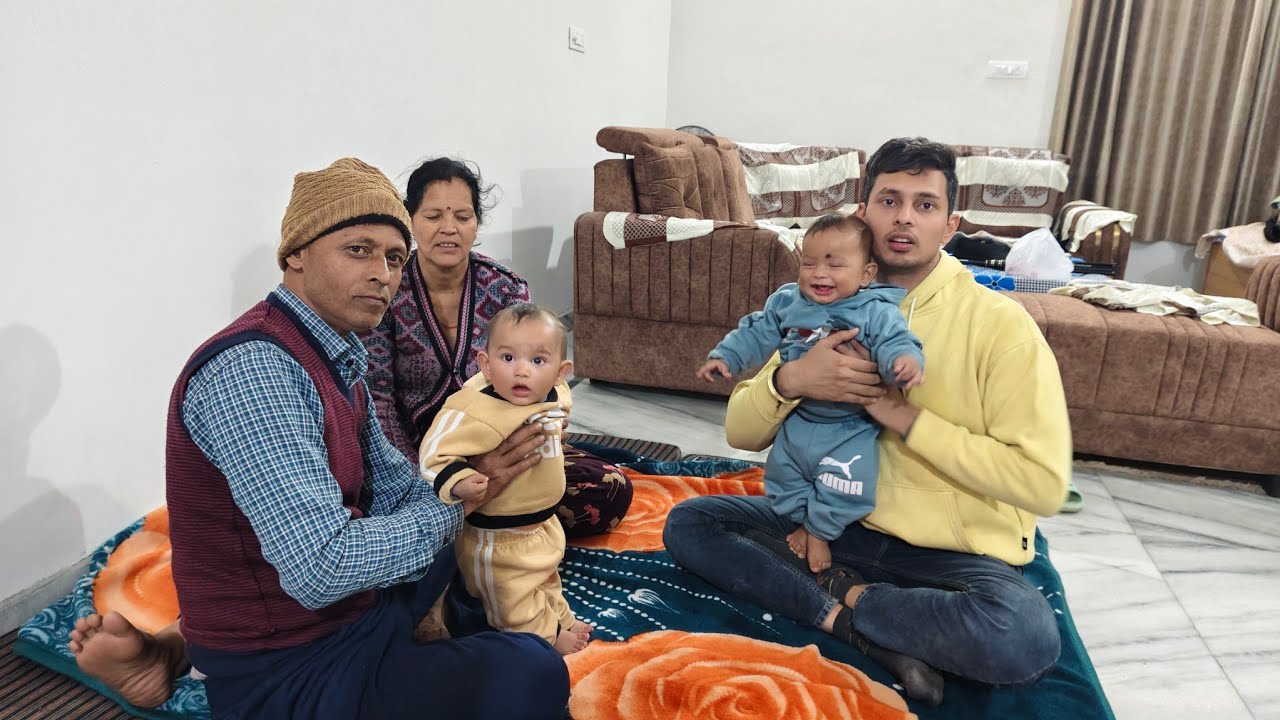  दादी के भजन और बच्चों की मस्ती भरी शाम 🎶👵❤️