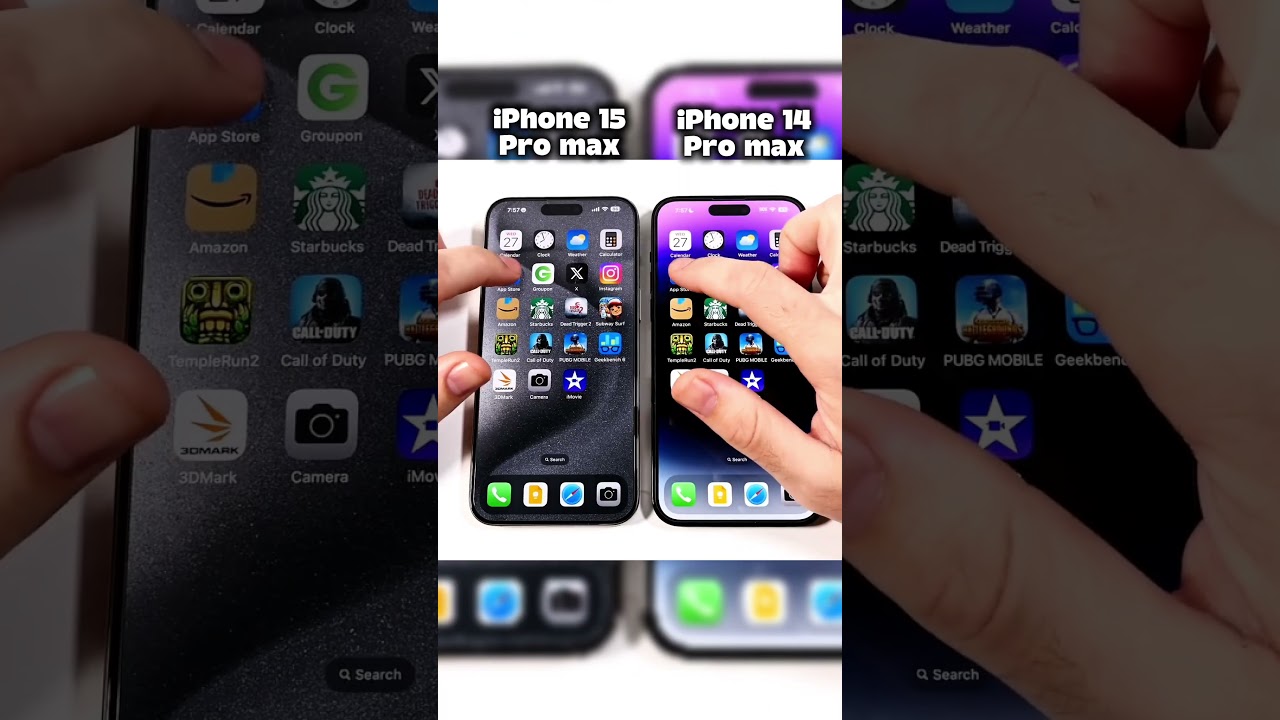iPhone 15 Pro Max vs iPhone 14 Pro Max Speed Test!