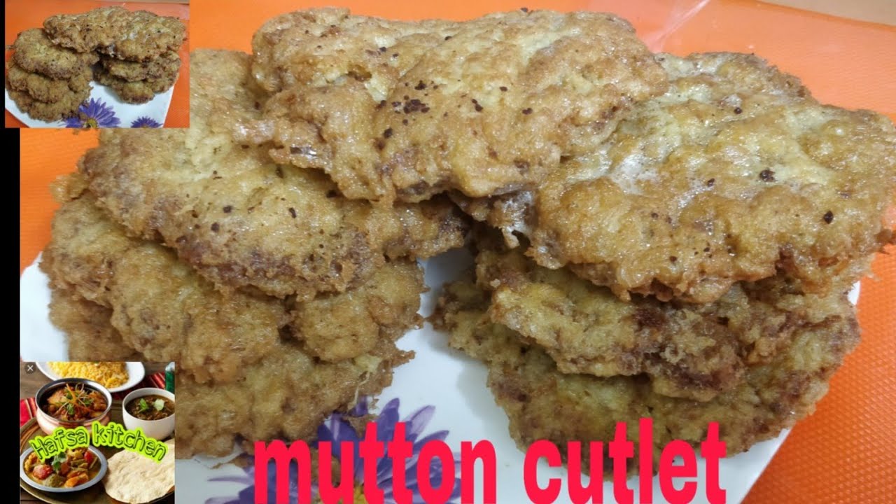 Mohammed Ali Road Ka Famous ( (Mutton Cutlet ))Ramzan Special | Hafsa Kitchen | Hindi / Urdu