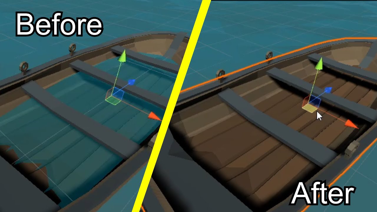 How to Use Depth Mask to Hide Water in Boats in Unity