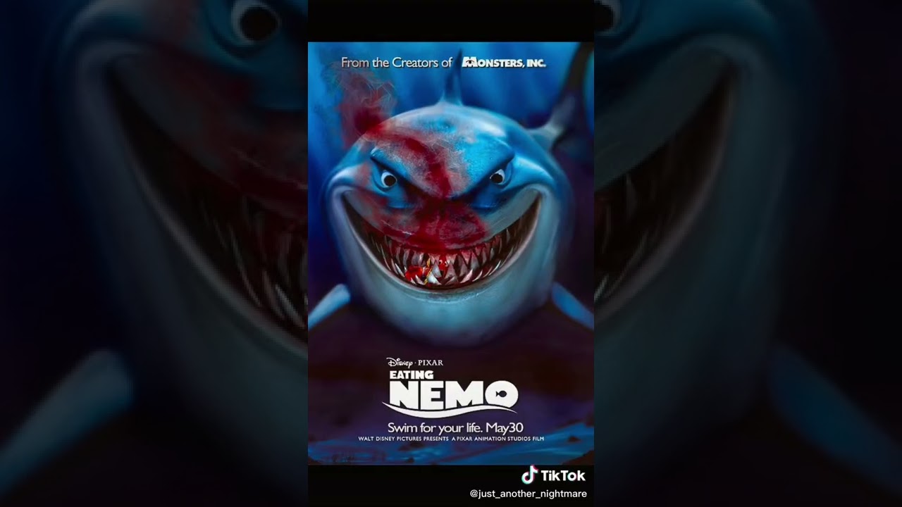 Kids movies turned into horror movies...😨