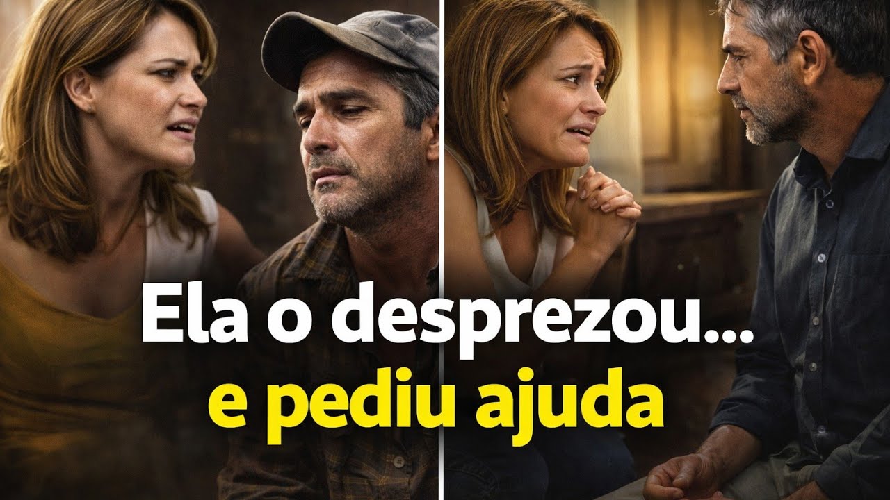 Ela o desprezou por ser pobre… anos depois, precisou pedir ajuda