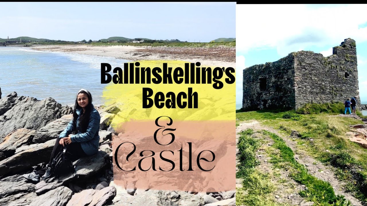 Ballinskelligs Castle and Beach | Exploring Ireland | Skellig Ring of Kerry