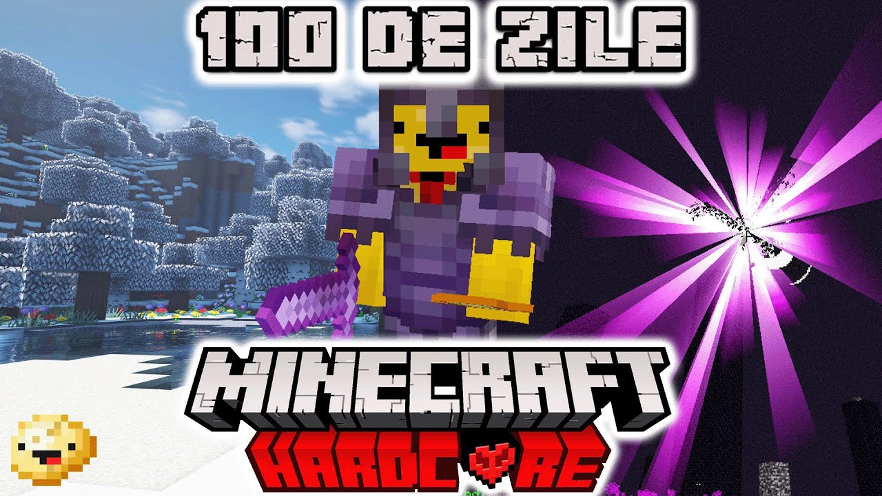 Am supravietuit 100 de ZILE in Minecraft HARDCORE si s-a intamplat ASTA