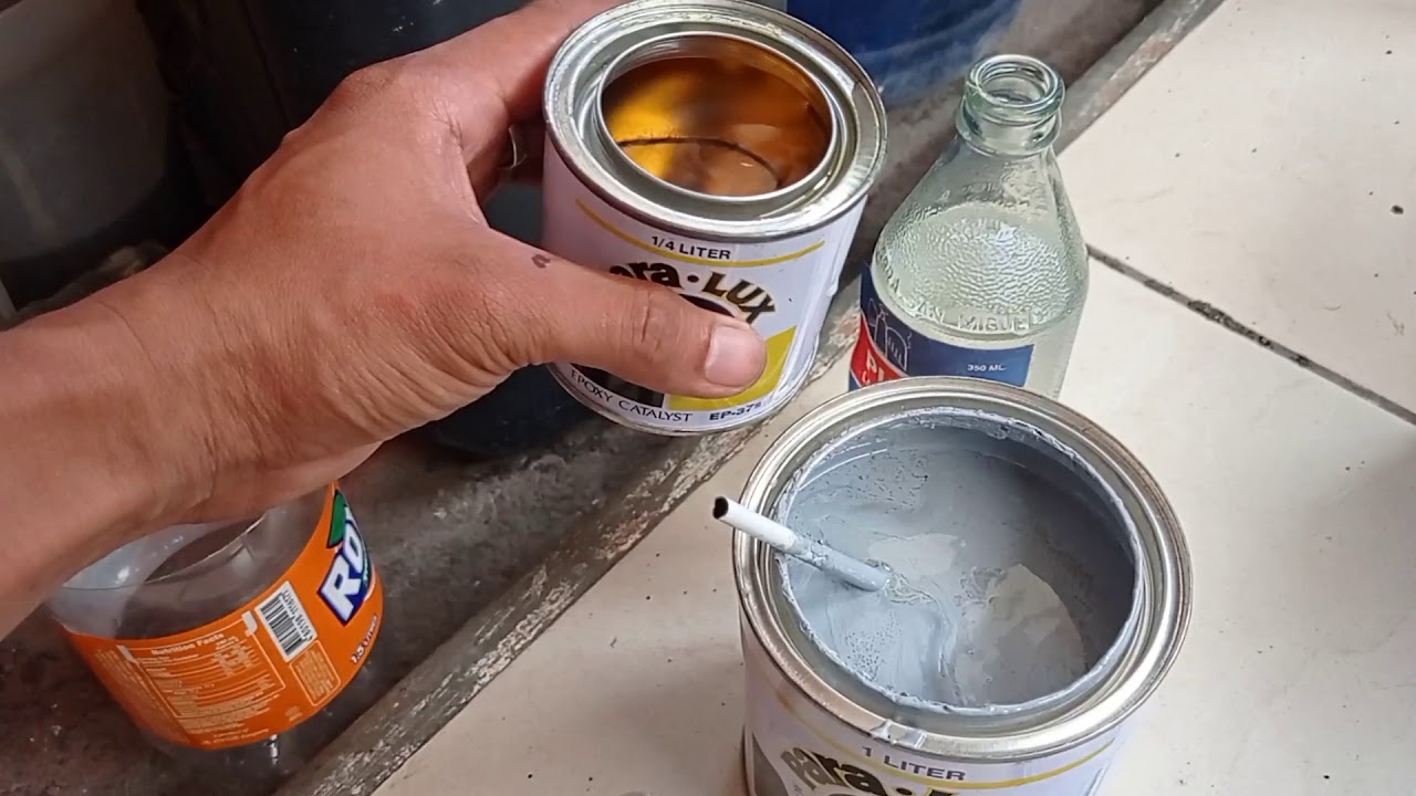 Paano maghalo ng Thinner at Catalyst sa Pintura