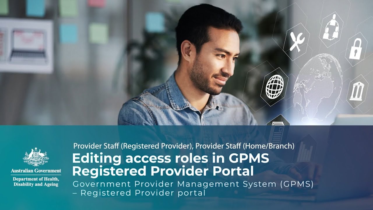 GPMS &ndash; Editing access roles in GPMS Registered Provider Portal