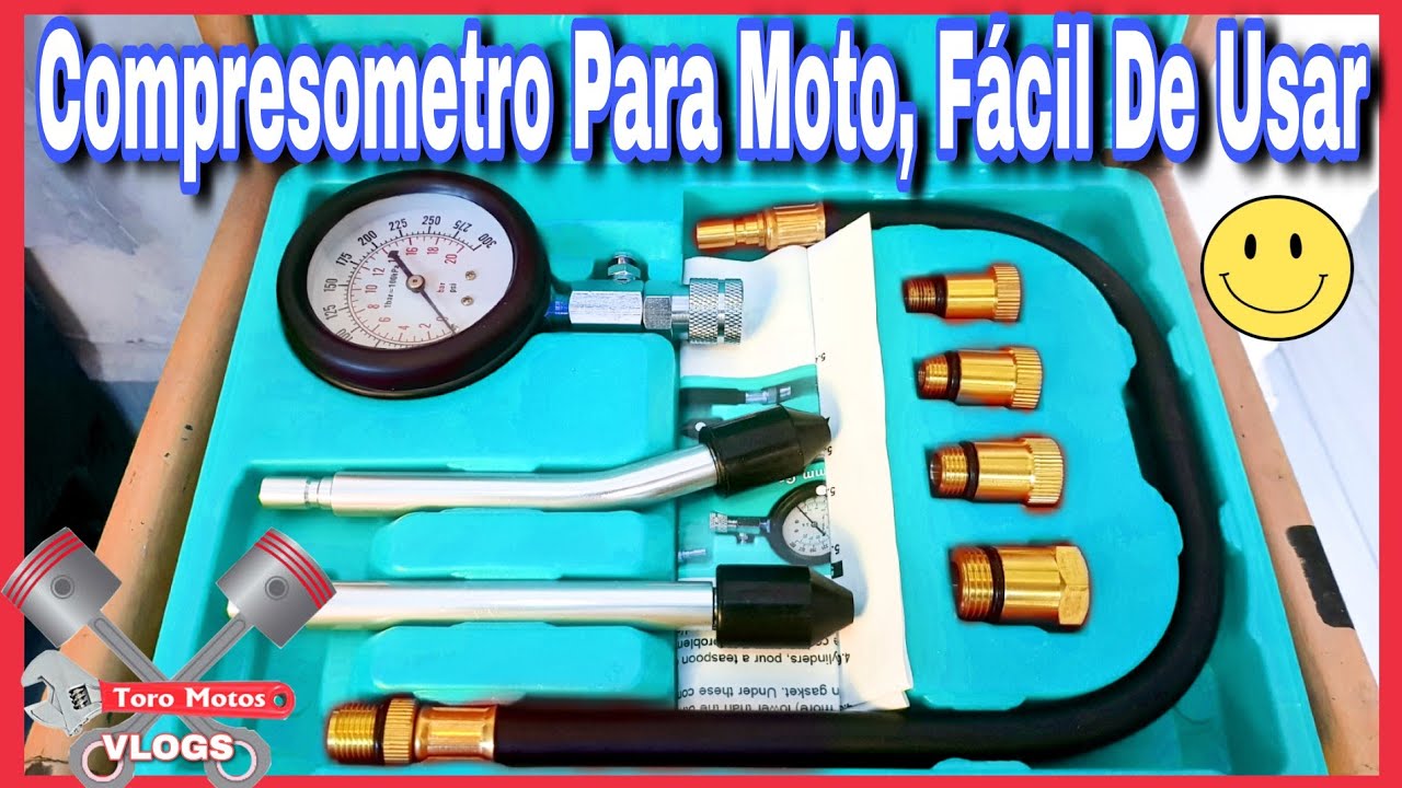 COMO USAR UN COMPRESOMETRO PARA MOTOS - Compresimetro Automotriz