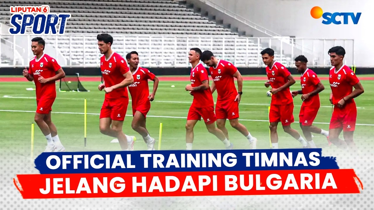 🔴LIVE | Latihan Timnas Indonesia Jelang Lawan Bulgaria di Final FIFA Series