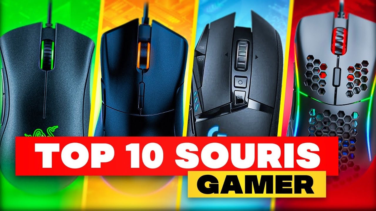 TOP 10 SOURIS GAMER en 2023 !