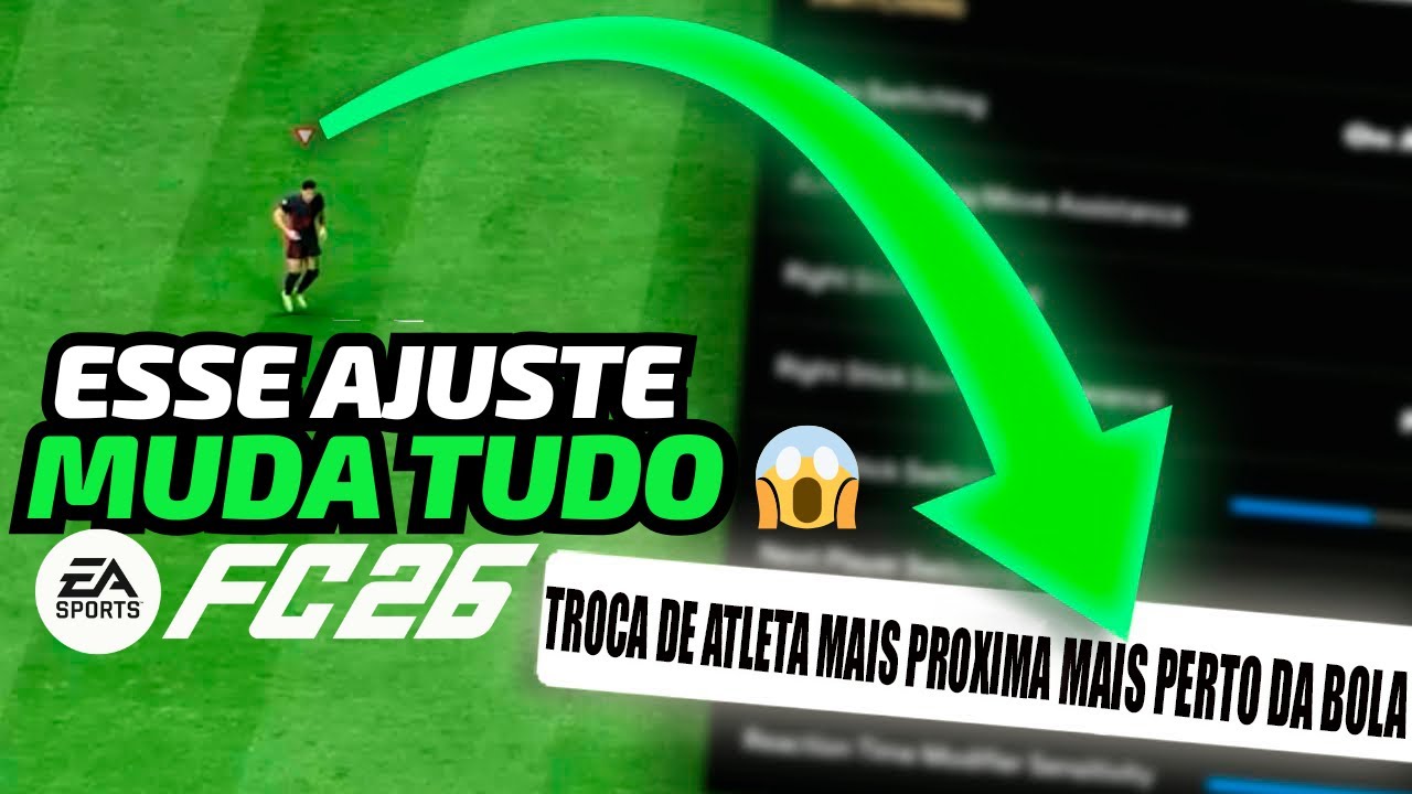 CONFIGURAÇÃO SECRETA DO EA FC 26 QUE OS PROS NÃO QUEREM QUE VOCÊ SAIBA 😱