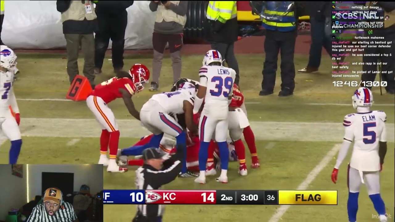 JuJuReacts To Buffalo Bills vs Kansas City Chiefs | 2024/2025 AFC Championship Game