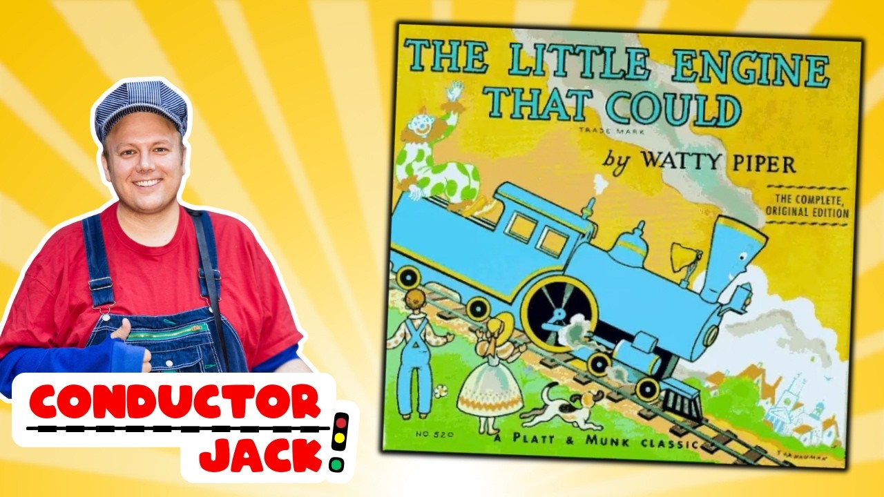 Stories for Kids: The Little Engine That Could (Children's Book For Self-Esteem) Storytime
