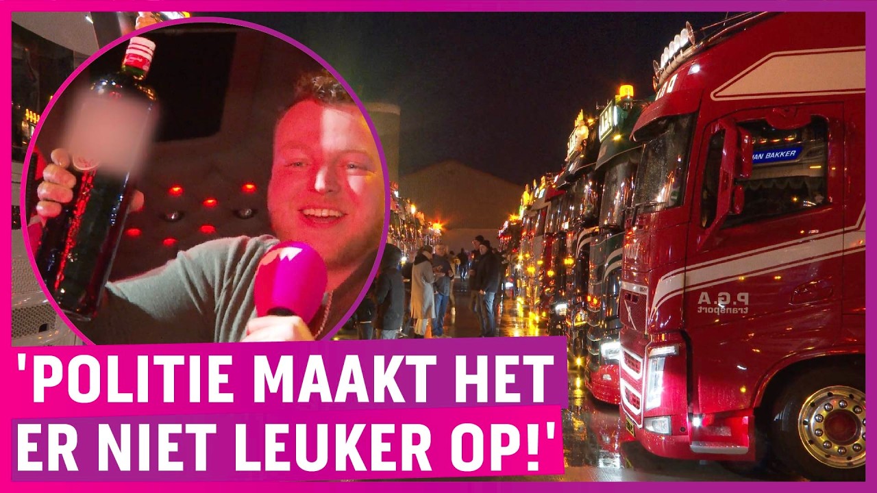 Truckers klaar met politie en bullbar-verbod: 'Pesten!'