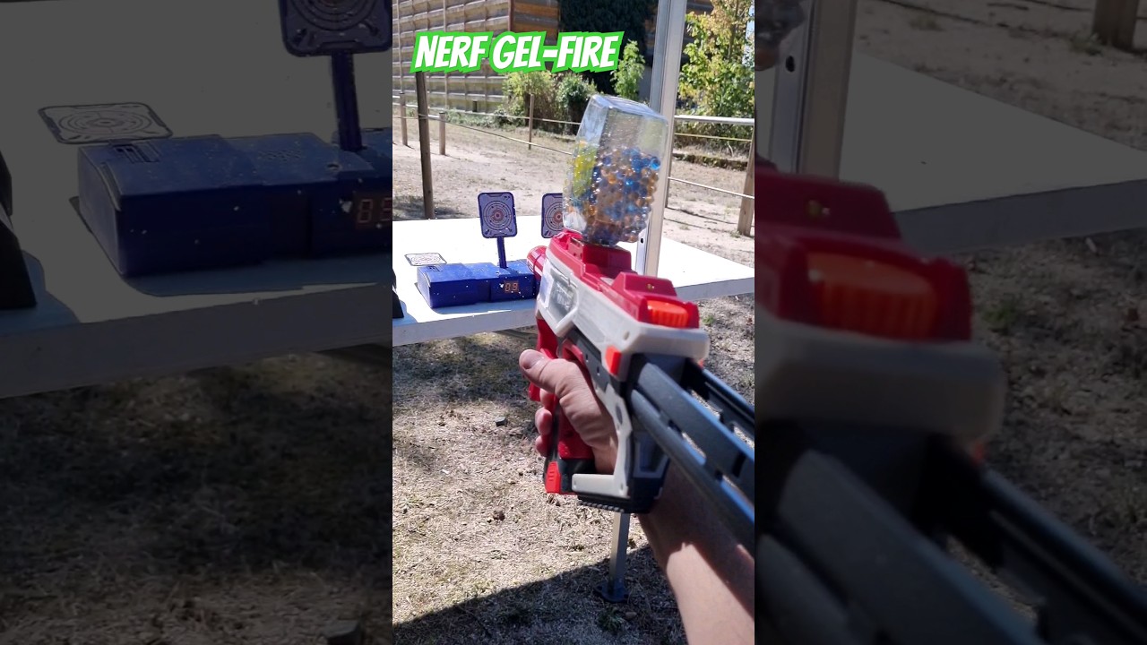 NERF GEL-FIRE ! Nerf Pro Gelfire ! #nerf , #gelblaster , #blasterjouannerf