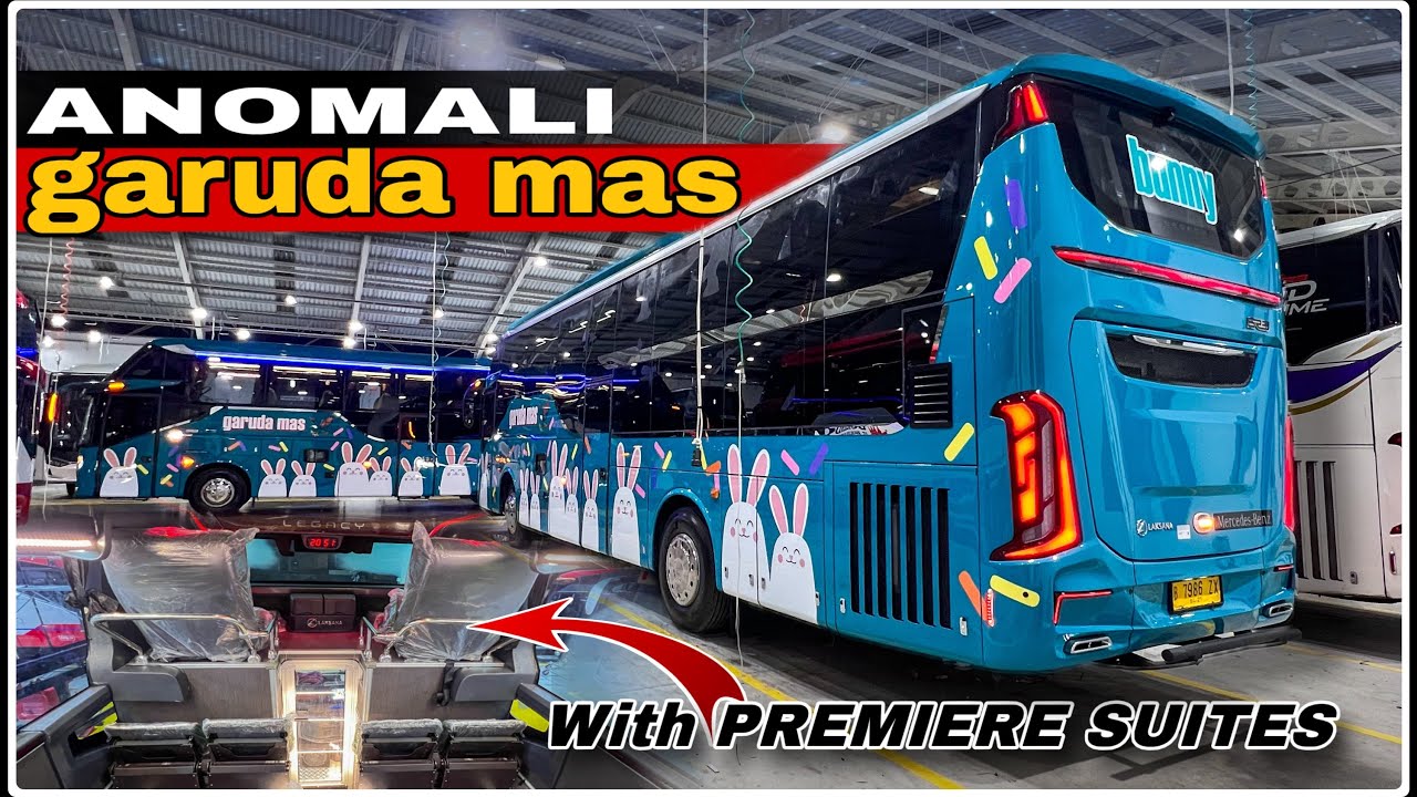 Garuda Mas Livery Lucccuhh!! Spek Ini beda dengan yg lain! 1626 Legacy SR2 Suites Combi Premiere 