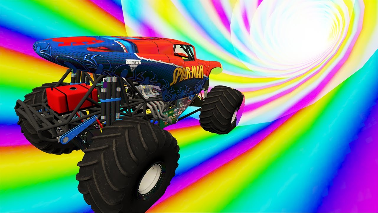 Top 10 Monster Truck vs Giant Pit Car Crashes & Destruction &ndash; BeamNG.Drive
