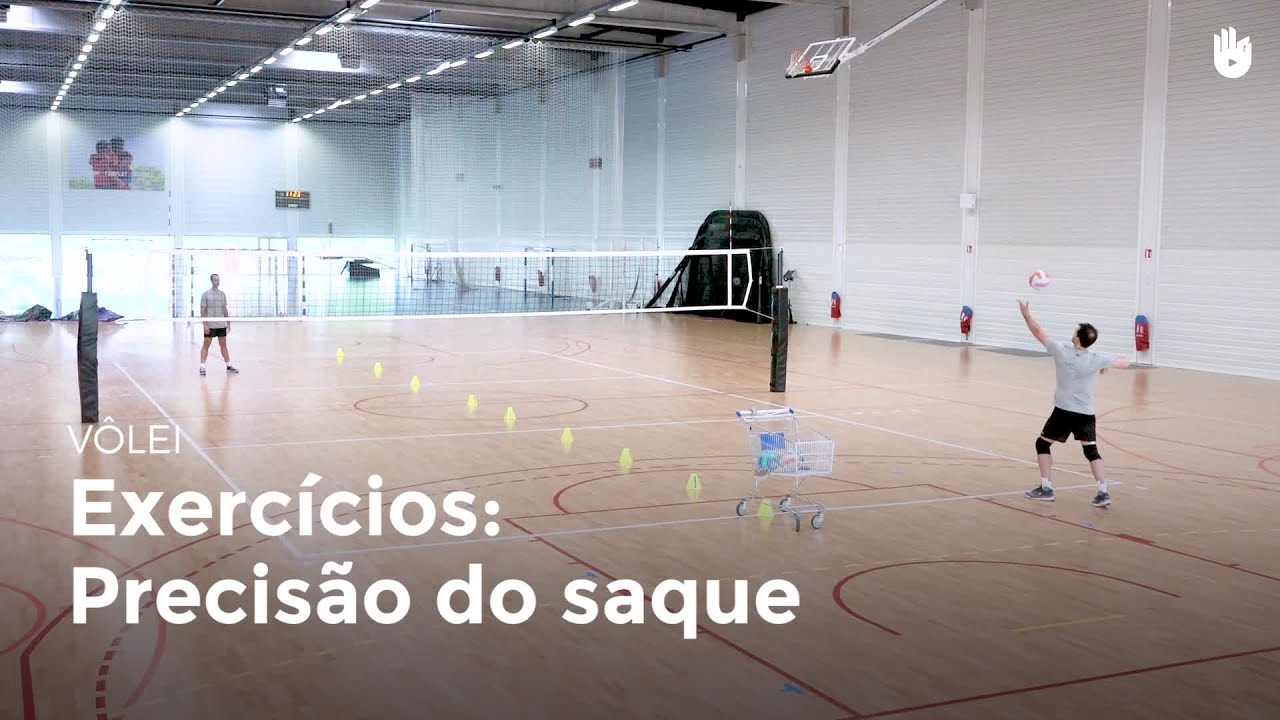 Exercícios: precisão do saque | Vôlei