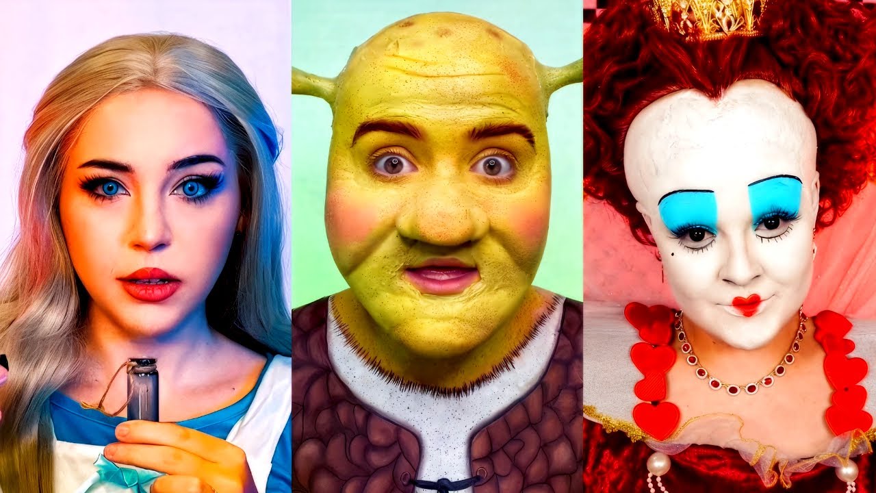 Disney Characters MAKEUP Compilation!