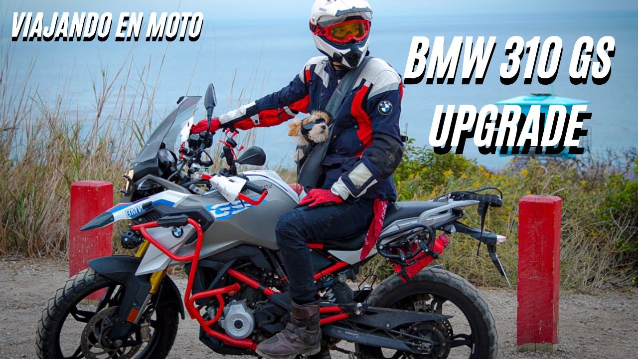 BMW 310 GS UPGRATE! (AMAZON ACCESSORIES)- TRAVELING THE WORLD ON A MOTORCYCLE - video extra