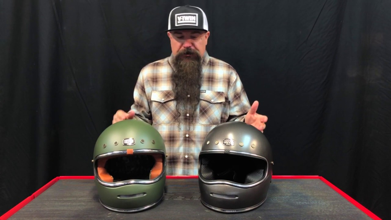 V-Twin Visionary Urban Helmet's Big Bore Full Face Review