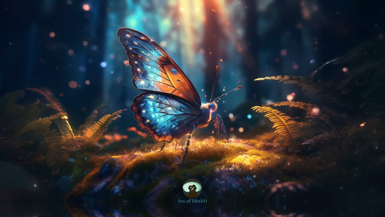 Tranquility - Ethereal Fantasy Forest | Ambient piano chords and Hang drum for Relaxation and Sleep