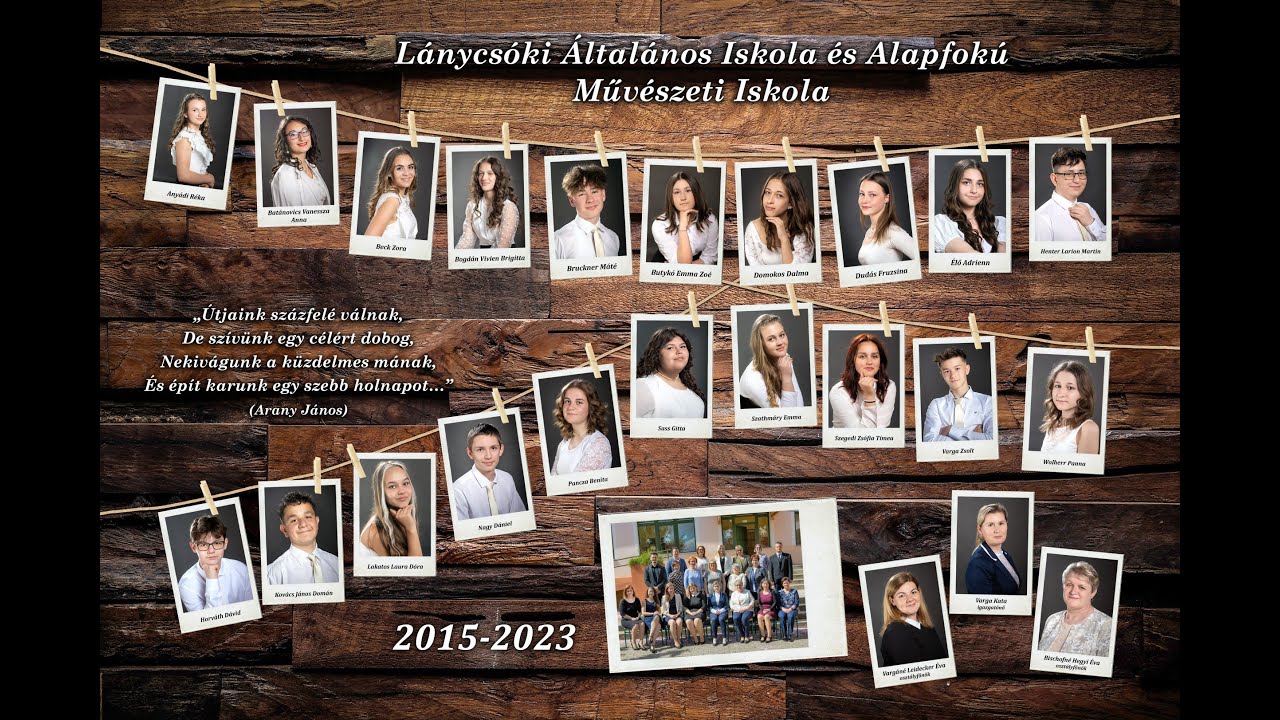 Ballagás 2023. Lánycsóki Ált. Isk. és AMI