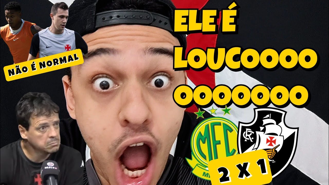 TIME FROUXO ? SIM! PORÉM O DINIZ É EXTREMAMENTE MALUCO! MATHEUS FRANÇA ?/MIRASSOL 2 X 1 VASCO 