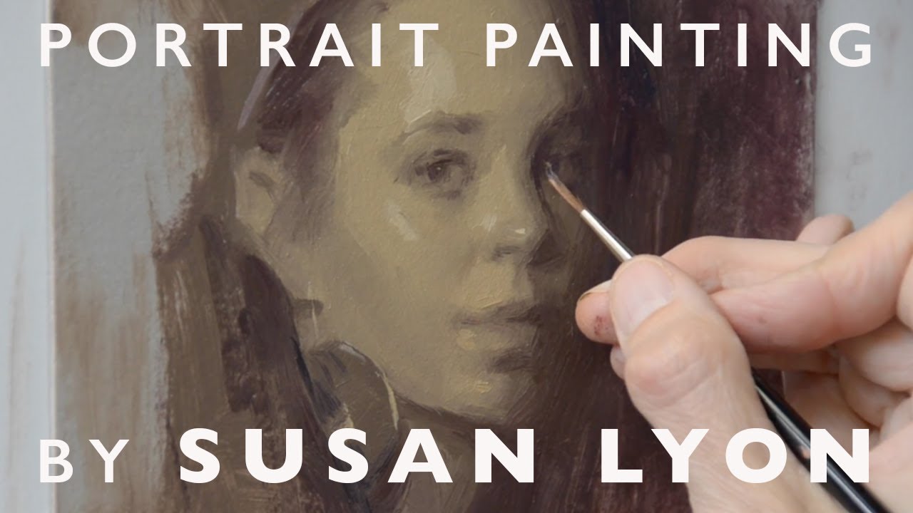 Portrait Painting Demonstration by American Realist Painter Susan Lyon
