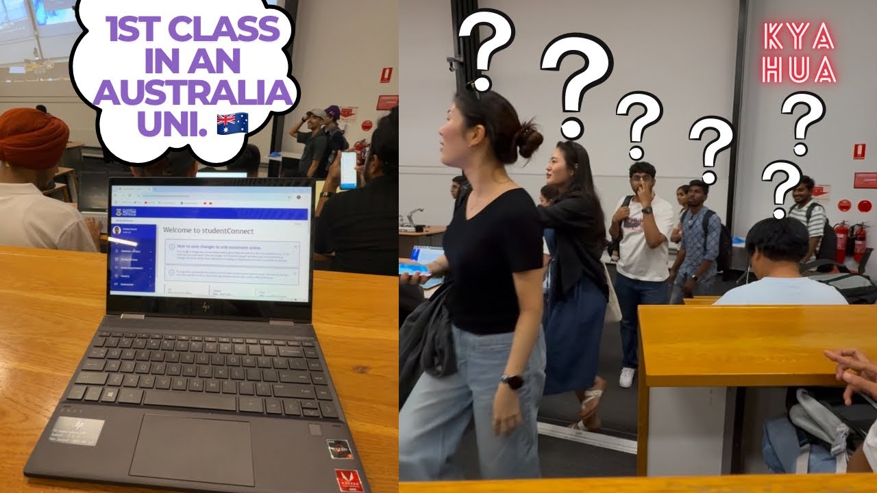 My First Day of Classes at UWA | International Student in Australia🇦🇺
