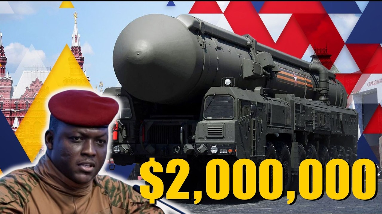 Captain Ibrahim Traore Updates his security to Russian standard.