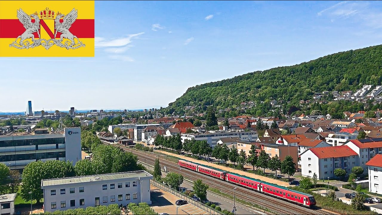 Germany Grenzach near Basel (Switzerland) - attractions, street scenery, impressions