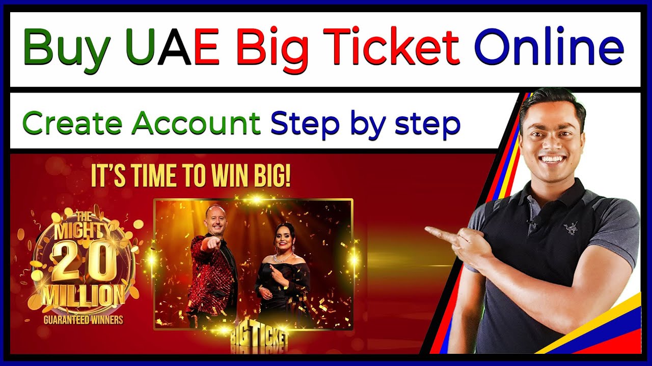 How to Buy Lottery Ticket Online | Create Big Ticket account Step by Step |  Buy Big Ticket Online