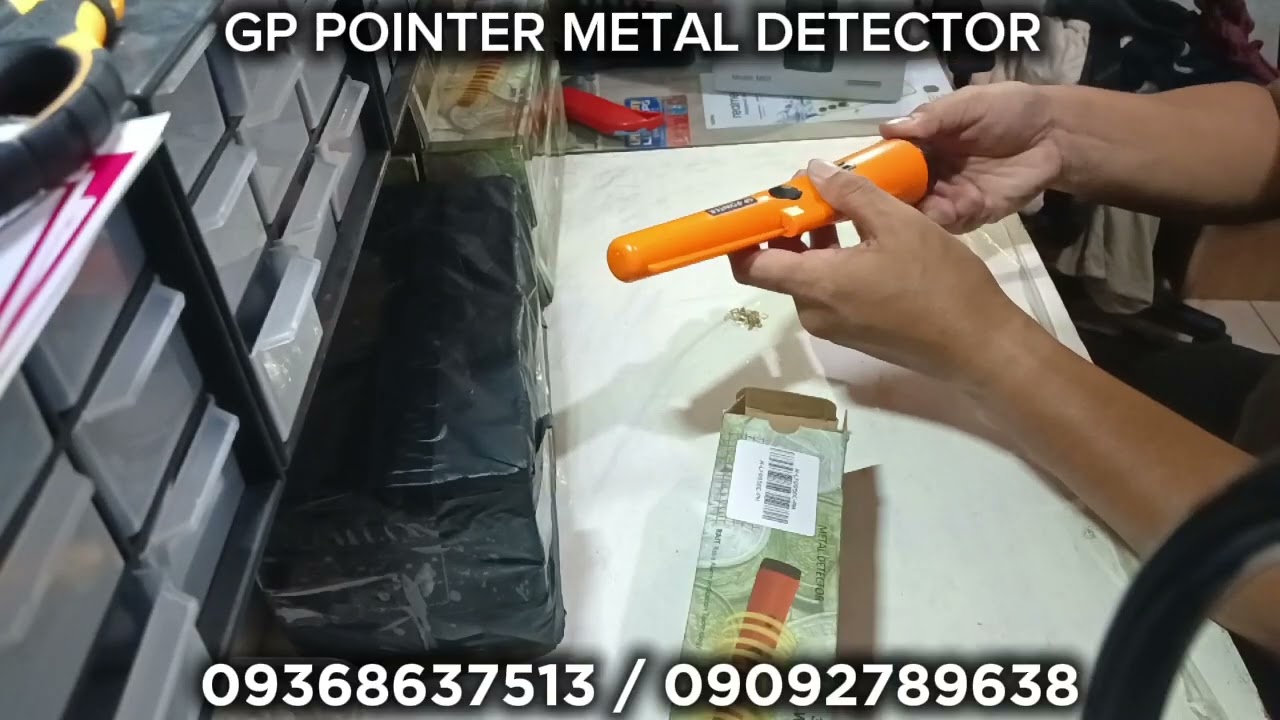 RESTOCK GP-POINTER AS OF SEPTEMBER 7 2025 / GP POINTER METAL DETECTOR 