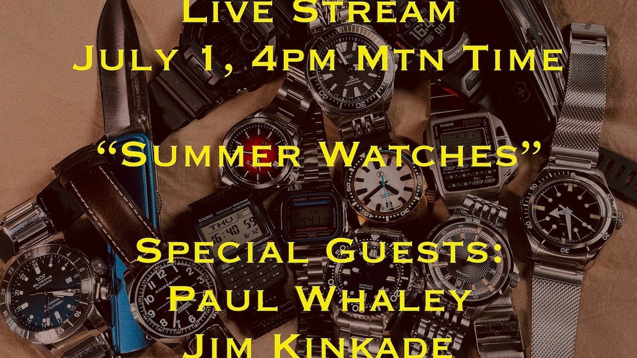 Summer Watches: Special Guest Jim Kinkade